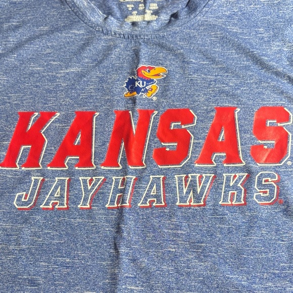 Men’s Small KU Jayhawks Athletic T-Shirt - Picture 3 of 6